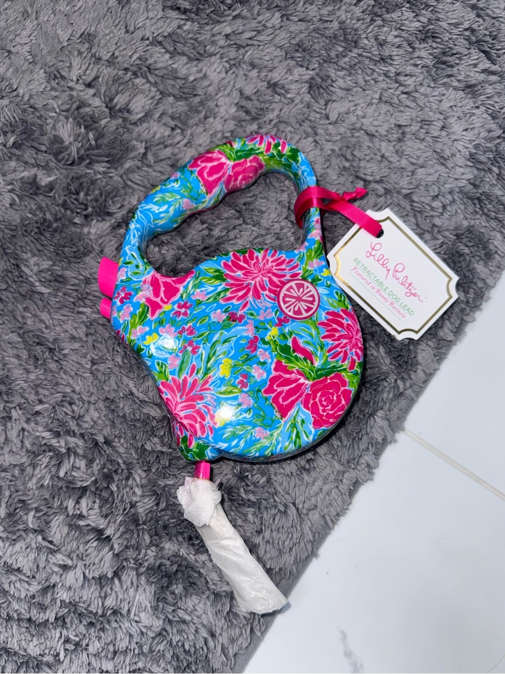Lilly Pulitzer Retractable Dog Leash!